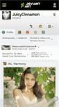 Mobile Screenshot of juicycinnamon.deviantart.com