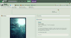 Desktop Screenshot of khalor.deviantart.com
