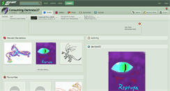 Desktop Screenshot of consuming-darkness37.deviantart.com