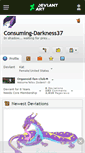 Mobile Screenshot of consuming-darkness37.deviantart.com