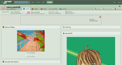 Desktop Screenshot of nancy-pants08.deviantart.com