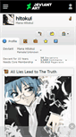 Mobile Screenshot of hitokui.deviantart.com