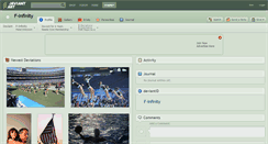 Desktop Screenshot of f-infinity.deviantart.com