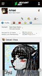 Mobile Screenshot of amae.deviantart.com