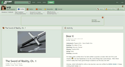 Desktop Screenshot of krijt.deviantart.com