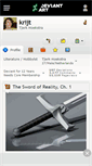 Mobile Screenshot of krijt.deviantart.com