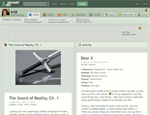 Tablet Screenshot of krijt.deviantart.com