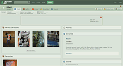 Desktop Screenshot of kilari.deviantart.com