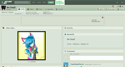 Desktop Screenshot of mr-cloud.deviantart.com