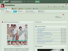 Tablet Screenshot of nachaeditions.deviantart.com