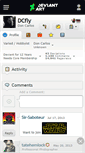 Mobile Screenshot of dcfly.deviantart.com