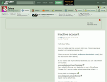 Tablet Screenshot of eelea.deviantart.com