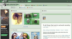 Desktop Screenshot of dark-linkxlink-club.deviantart.com