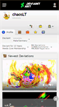 Mobile Screenshot of chaoslt.deviantart.com