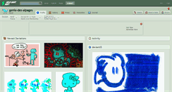 Desktop Screenshot of genie-des-alpages.deviantart.com