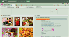 Desktop Screenshot of demi-plum.deviantart.com