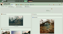 Desktop Screenshot of lostinajungle.deviantart.com