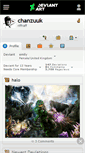 Mobile Screenshot of chanzuuk.deviantart.com