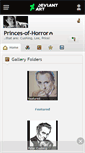 Mobile Screenshot of princes-of-horror.deviantart.com