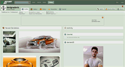 Desktop Screenshot of designadonis.deviantart.com