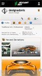 Mobile Screenshot of designadonis.deviantart.com