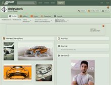 Tablet Screenshot of designadonis.deviantart.com