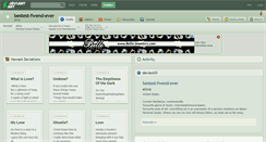 Desktop Screenshot of bestest-fwend-ever.deviantart.com
