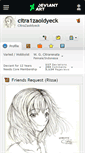 Mobile Screenshot of citra1zaoldyeck.deviantart.com