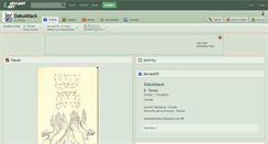 Desktop Screenshot of daksattack.deviantart.com