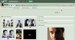 Desktop Screenshot of deshaa.deviantart.com