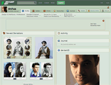 Tablet Screenshot of deshaa.deviantart.com
