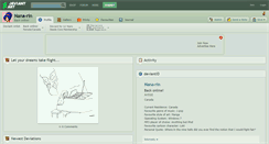 Desktop Screenshot of nana-rin.deviantart.com