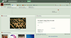 Desktop Screenshot of mengqingfei.deviantart.com
