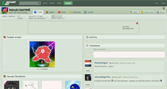 Desktop Screenshot of natsuki-maihime.deviantart.com