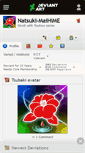 Mobile Screenshot of natsuki-maihime.deviantart.com