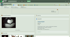 Desktop Screenshot of amayavampier.deviantart.com