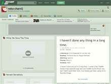 Tablet Screenshot of neko-chan42.deviantart.com