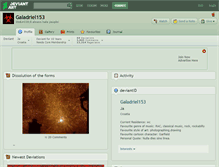 Tablet Screenshot of galadriel153.deviantart.com