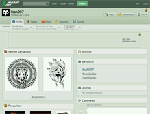 Tablet Screenshot of lisak007.deviantart.com