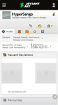 Mobile Screenshot of hypersango.deviantart.com