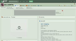 Desktop Screenshot of dark--hedgehog.deviantart.com