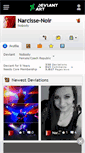 Mobile Screenshot of narcisse-noir.deviantart.com