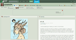Desktop Screenshot of animationfan.deviantart.com