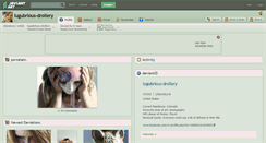 Desktop Screenshot of lugubrious-drollery.deviantart.com