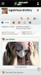 Mobile Screenshot of lugubrious-drollery.deviantart.com