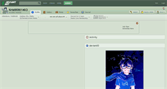 Desktop Screenshot of kristikitti14x3.deviantart.com