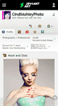 Mobile Screenshot of cindilashleyphoto.deviantart.com