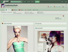 Tablet Screenshot of cindilashleyphoto.deviantart.com