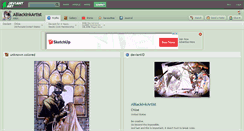 Desktop Screenshot of ablackinkartist.deviantart.com