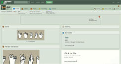 Desktop Screenshot of dast.deviantart.com